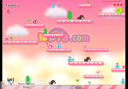 Dogilike.com :: Cat Girl Cloud Walking źҵٺ
